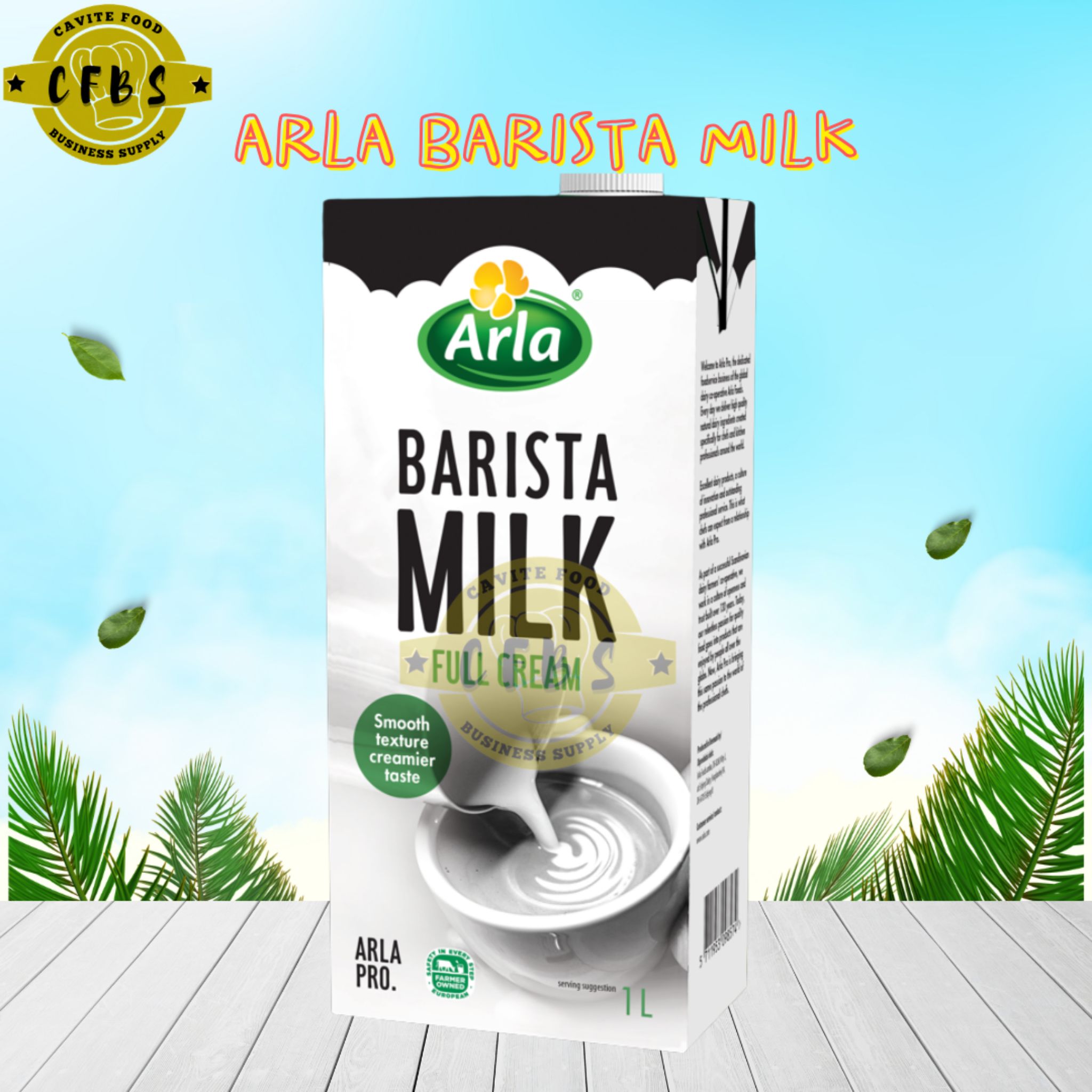 ARLA BARISTA MILK 3% FAT